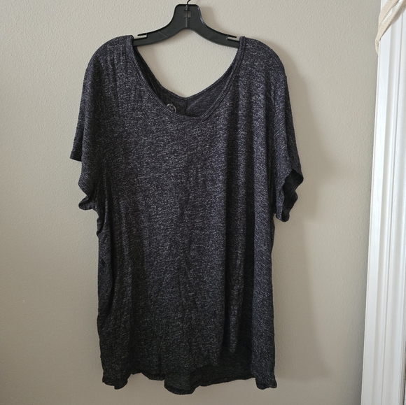 Maurices Gray Oversized Short Sleeve Tee - Picture 1 of 5